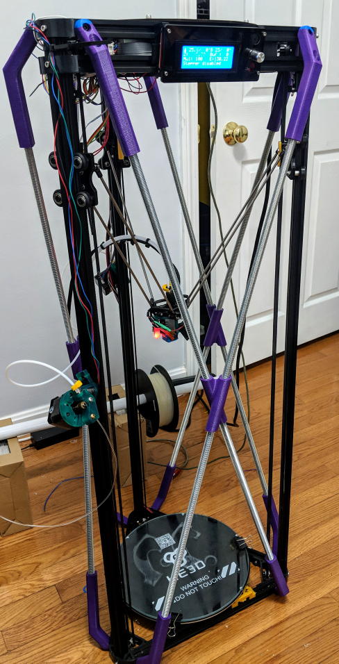 HE3D K280 (and any delta) printer frame stiffeners / support