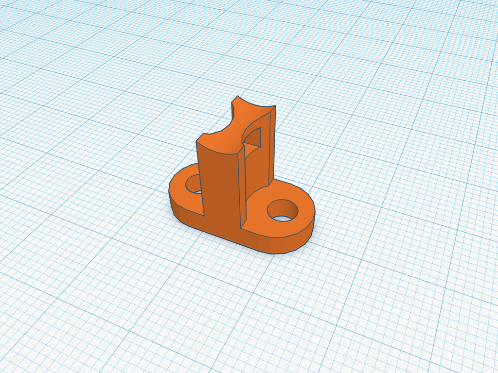 Universal screwable cable bracket