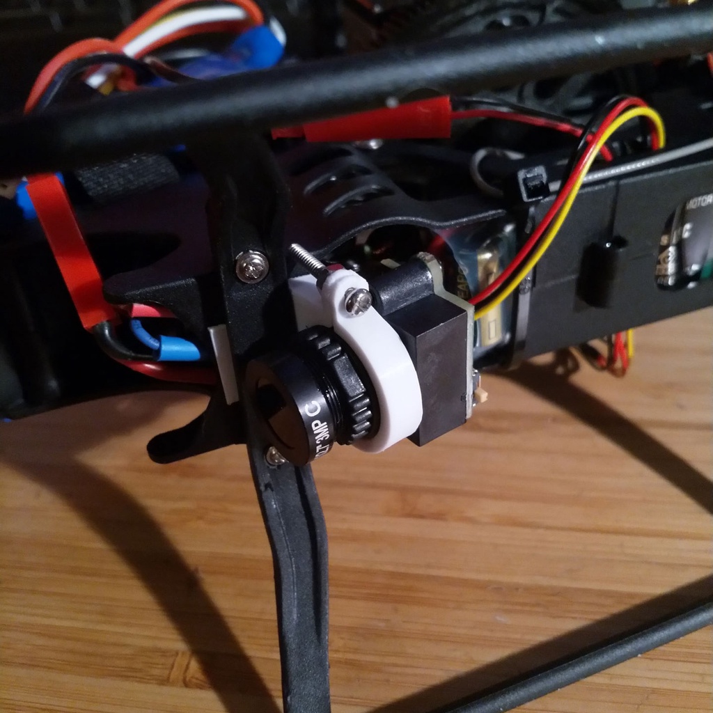 FPV Camera Mount for helicopter landing gear