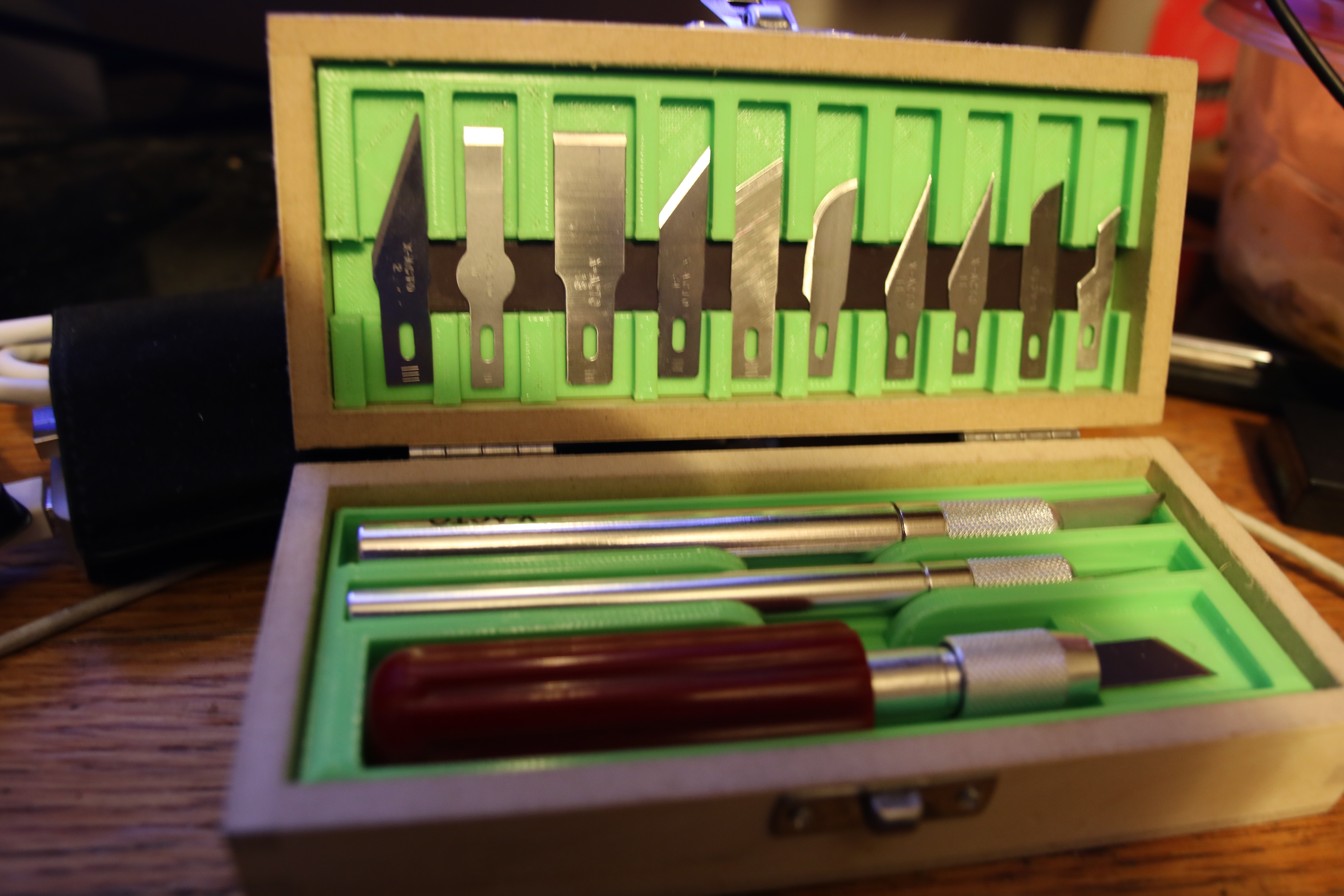 X-Acto Knife Box (X5282) Insert