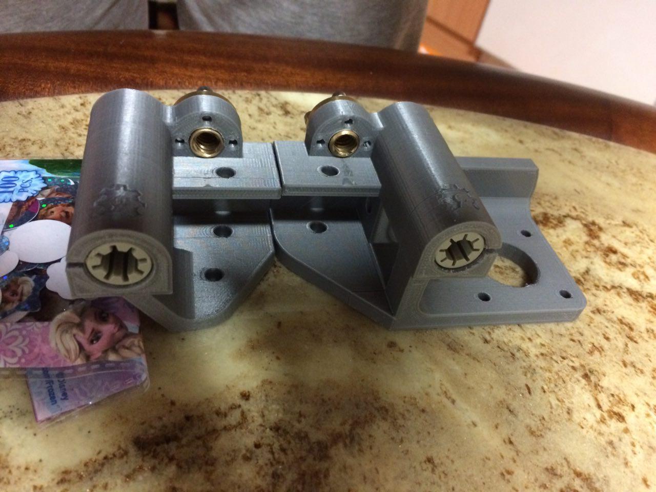 Anet A8 (Prusa i3 clone) x-axis vrail update