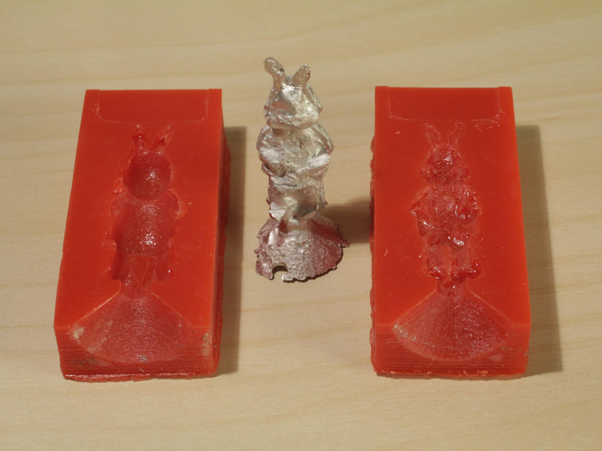 Mr. Bunny Two-Piece Mold