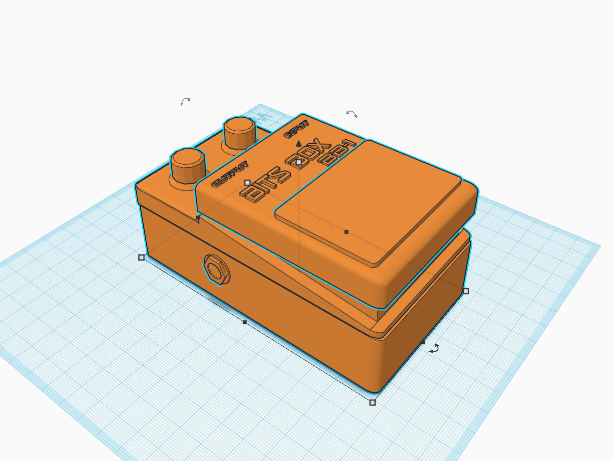 Boss Style Pedal Board Box for Bits