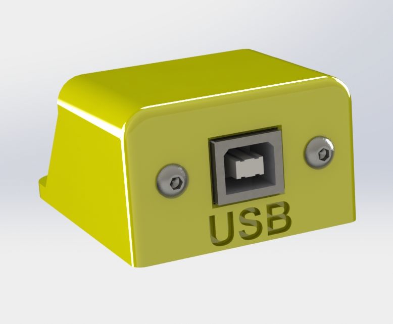 USB socket for extension cable