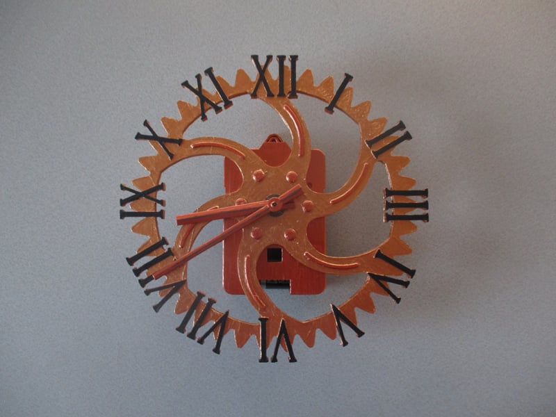 Roman Steampunk Clock
