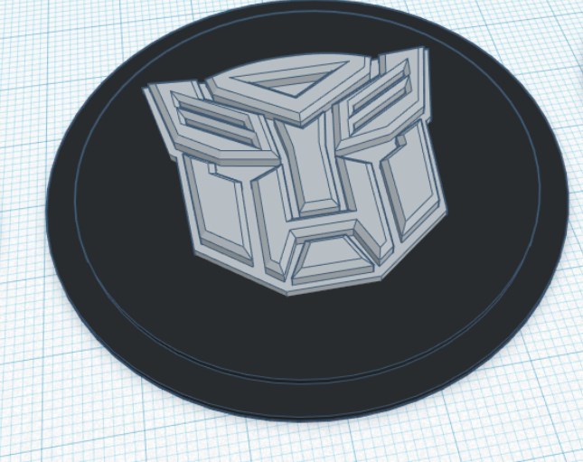 Autobot symbol Modular Logo Insert