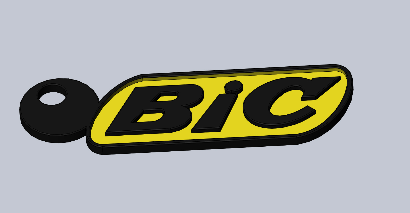BIC keychain