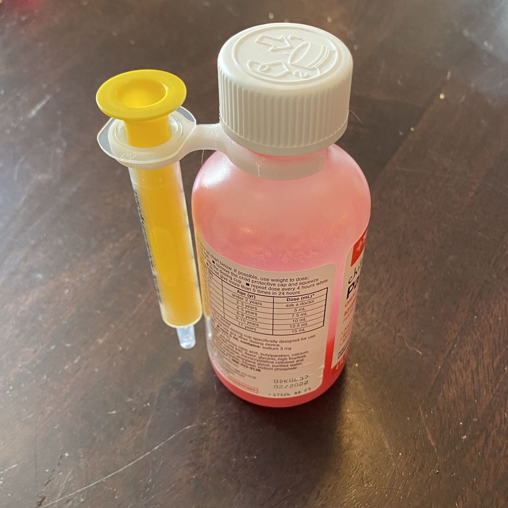 4oz (118ml) Medicine Syringe Holder