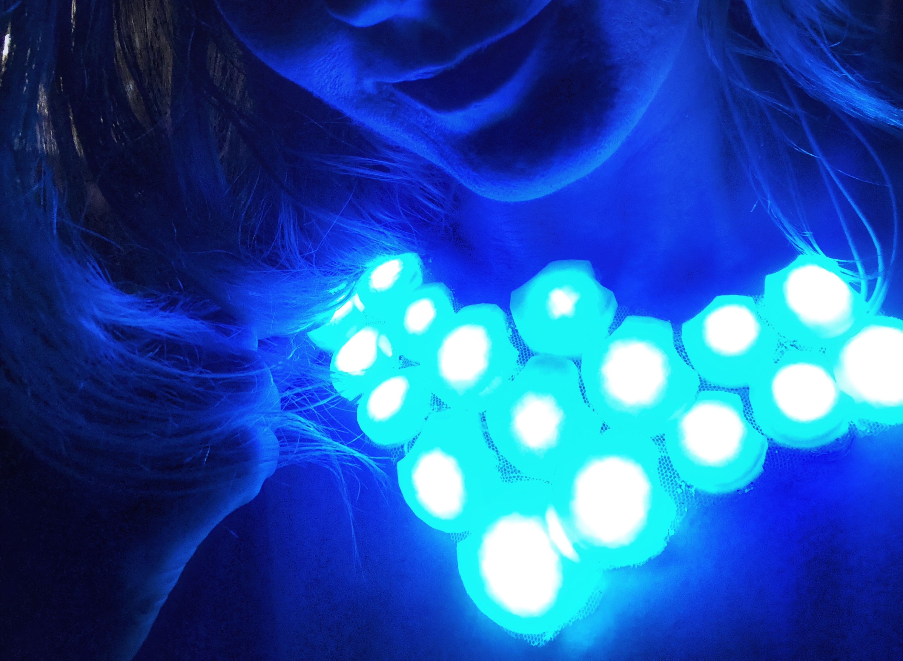 Mermaid Scale Armor for NeoPixels