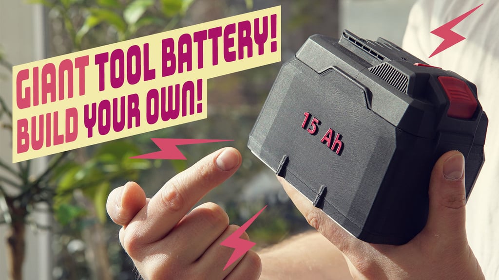 DIY 15Ah battery (Parkside)
