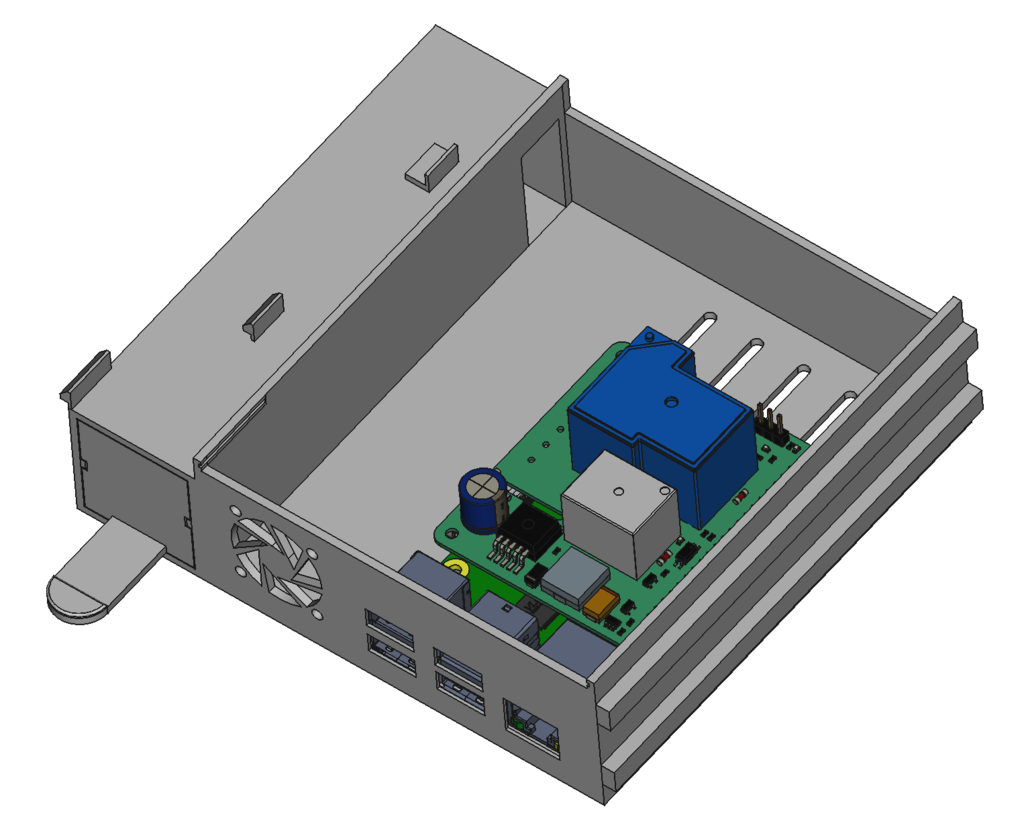 AIO Raspberry PI mount for Ender 3 V2