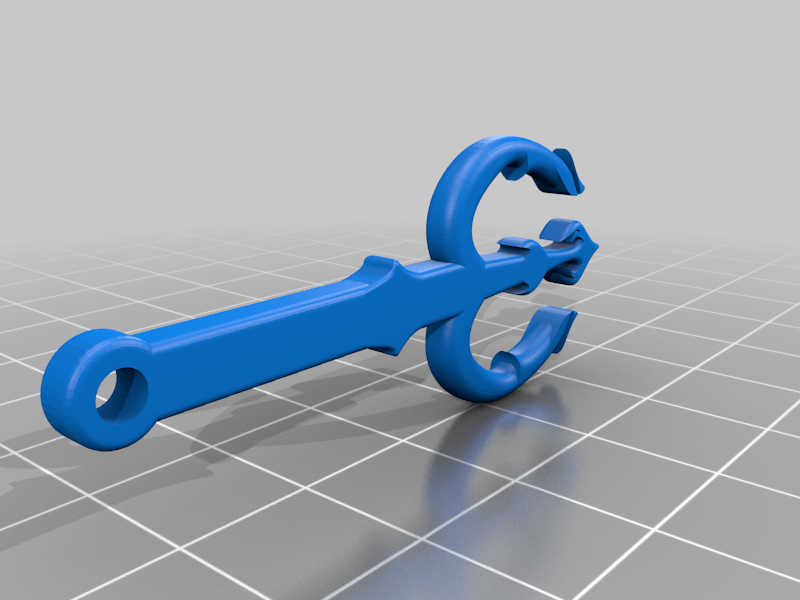 Trident Keychain