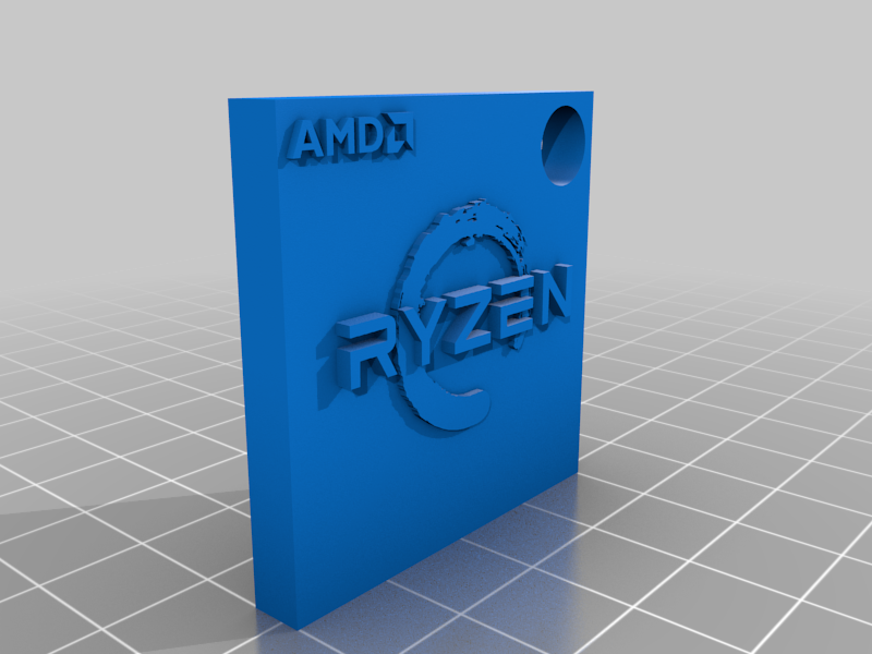 AMD RYZEN BOX Keychain