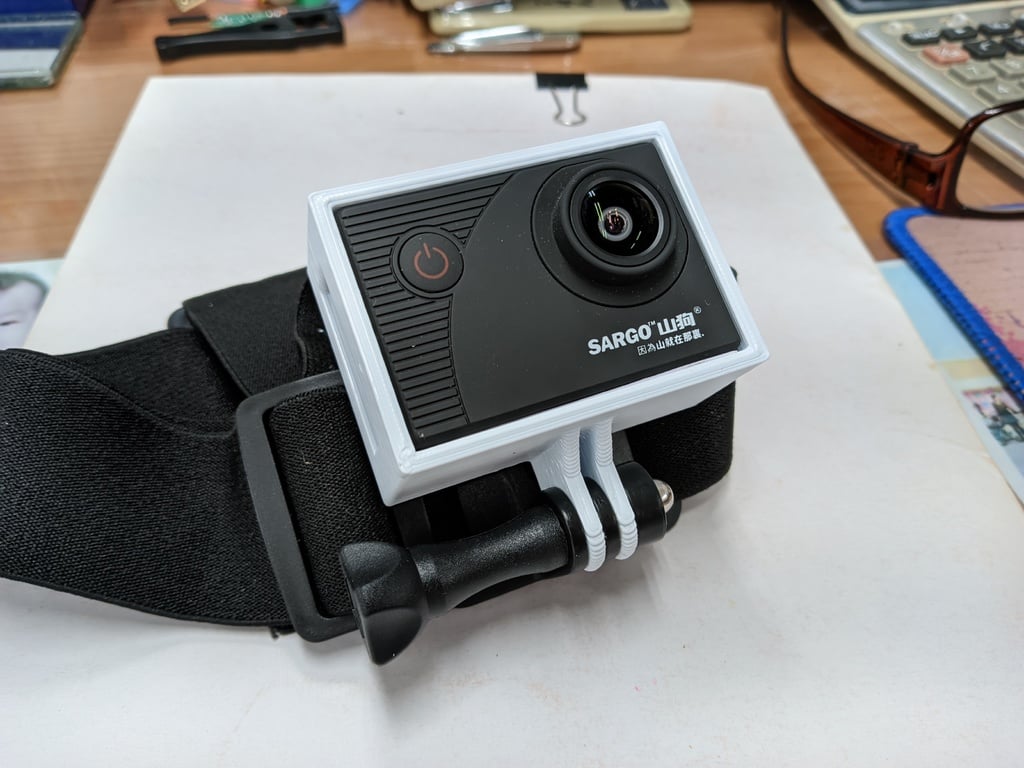 Action camera case for gopro mount