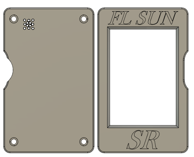 FLSUN SR LCD case SD card slot