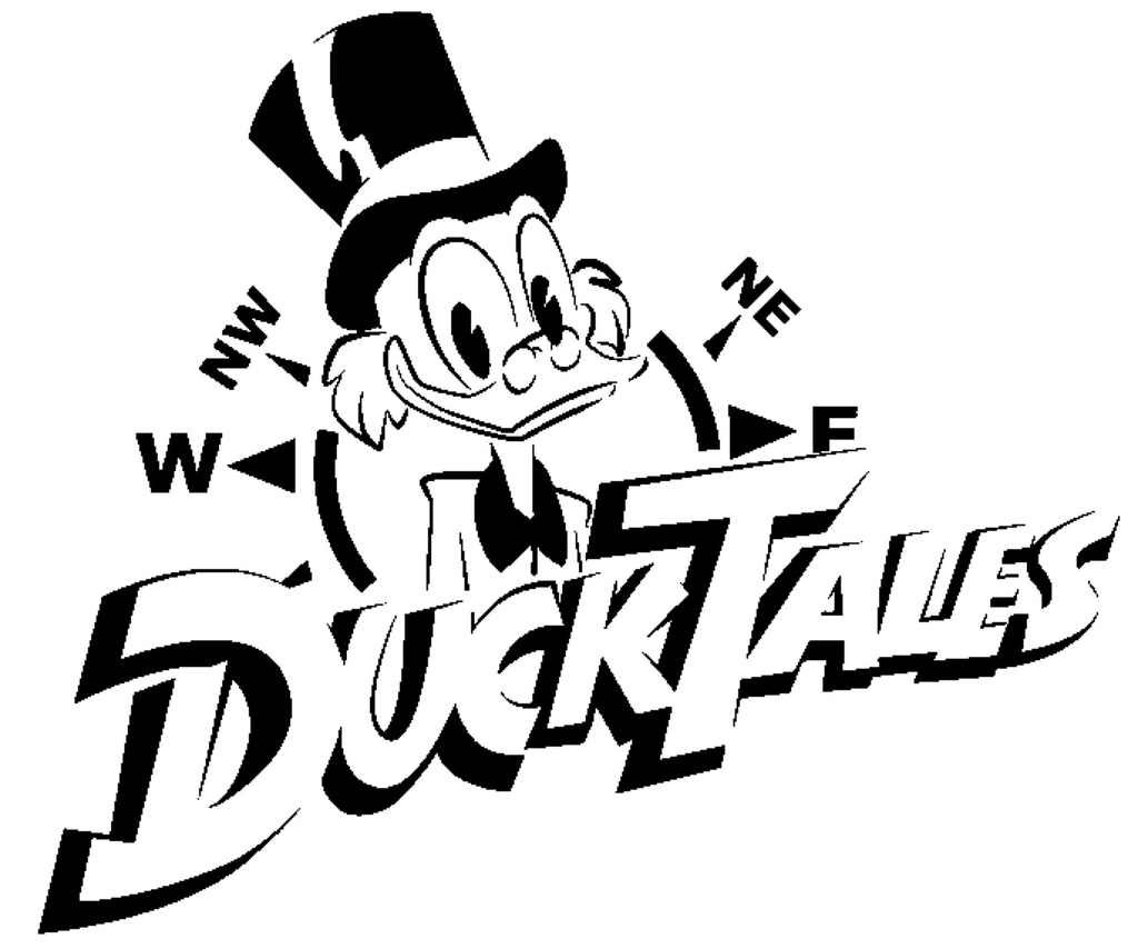 Ducktales stencil