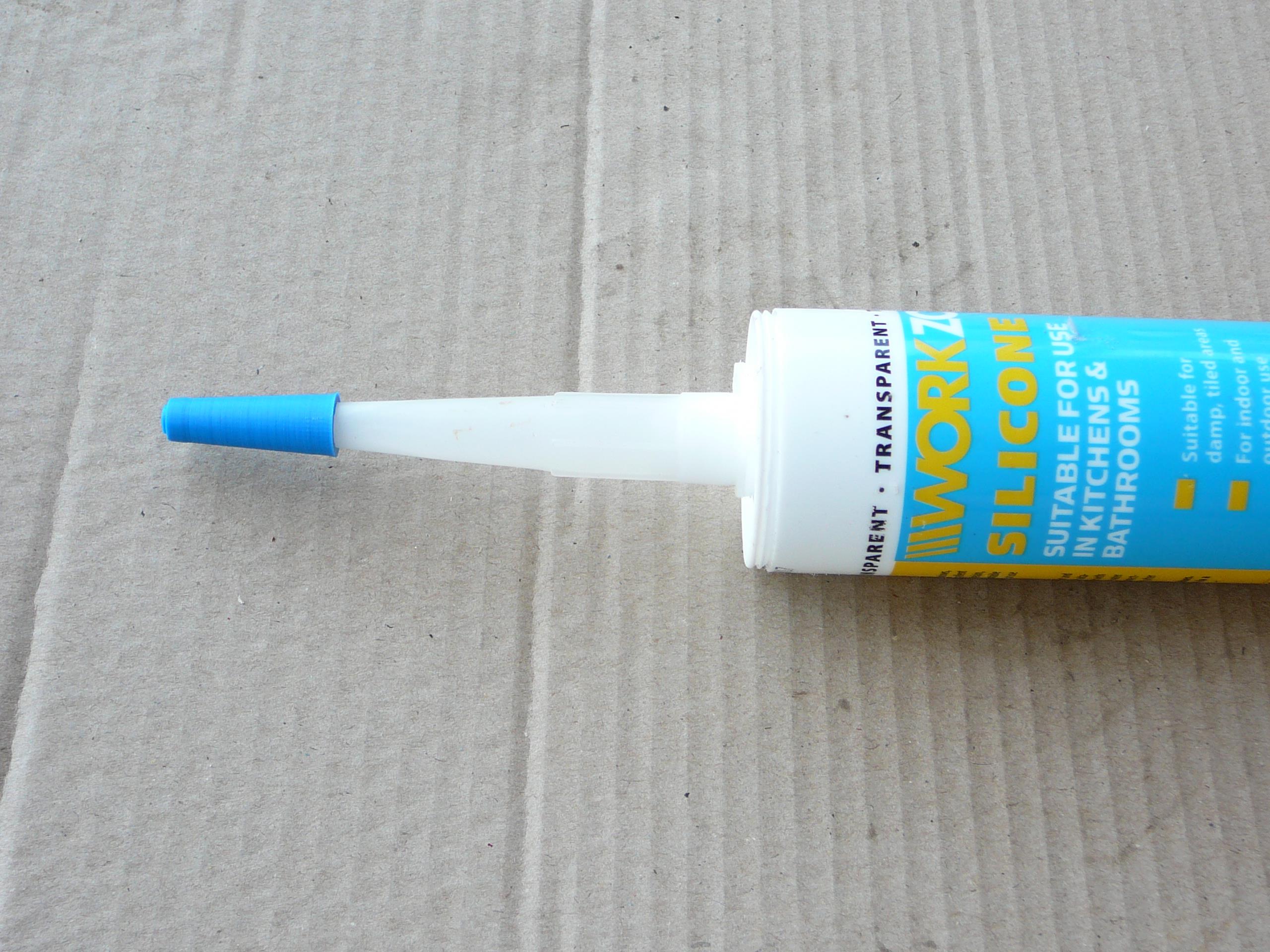 Geoffs Silicone Rubber/Adhesive Cartridge End Cap