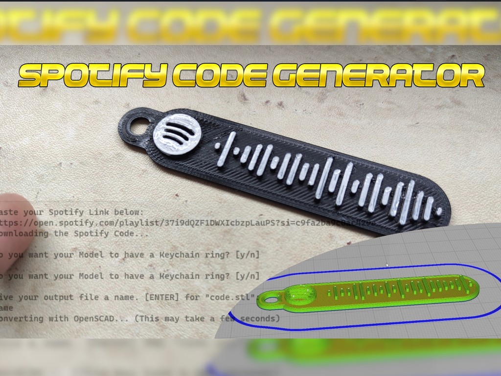 Spotify Code Generator