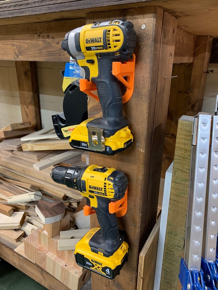 Cordless Tool Wall Mount