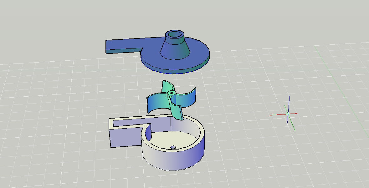 Mini Impeller  type Water pump