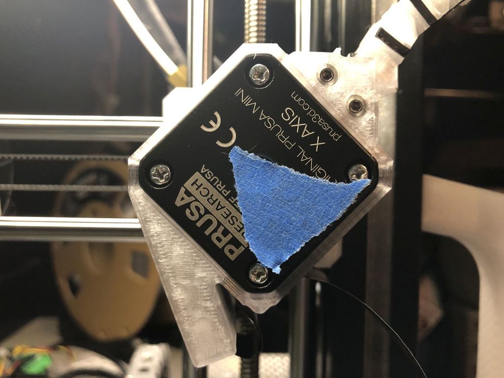 Prusa Mini Raspberry Pi Camera Mount Modified for X-axis Cable Chain