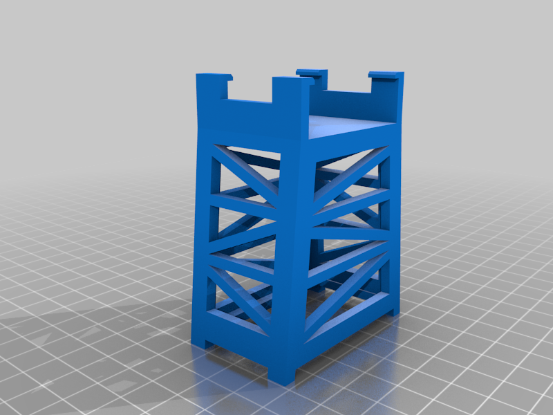 Wodden train track support clip and bridge truss