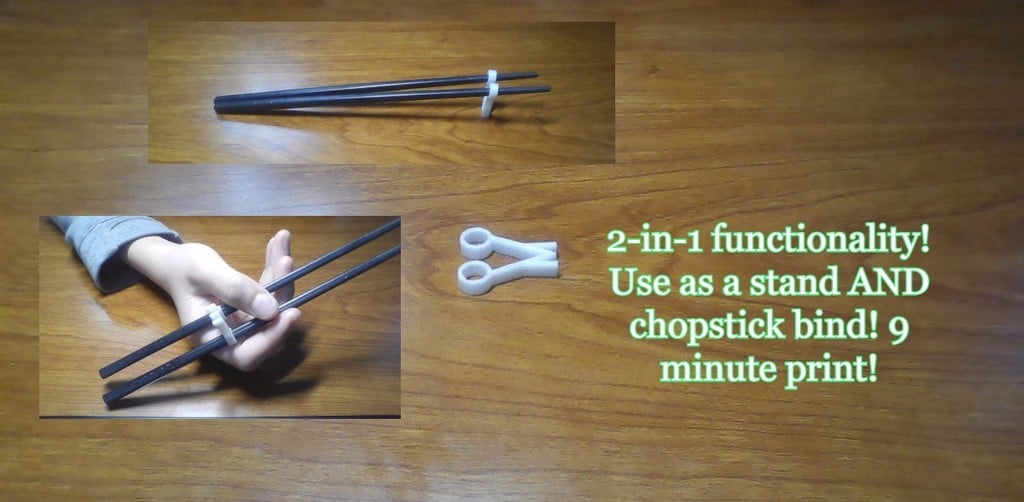 Chopstick Holder 2-in-1