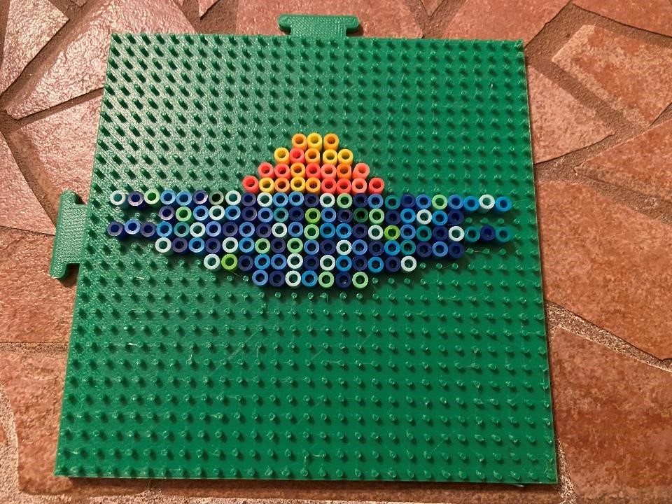 Bead Tray (novel design compatible with Perler)