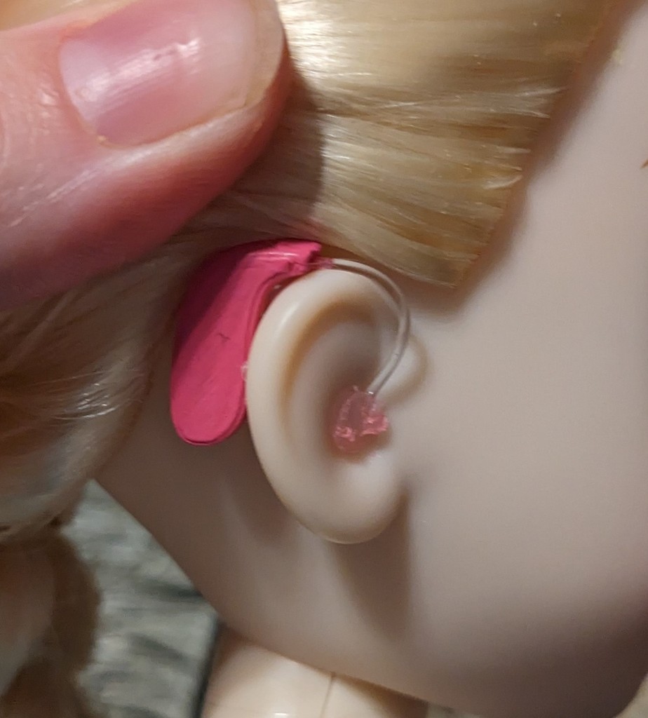 Doll sized Hearing Aids