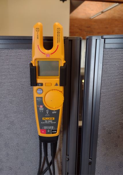 Fluke T6-1000, Wall Mount, Belt Clip, Bench leg