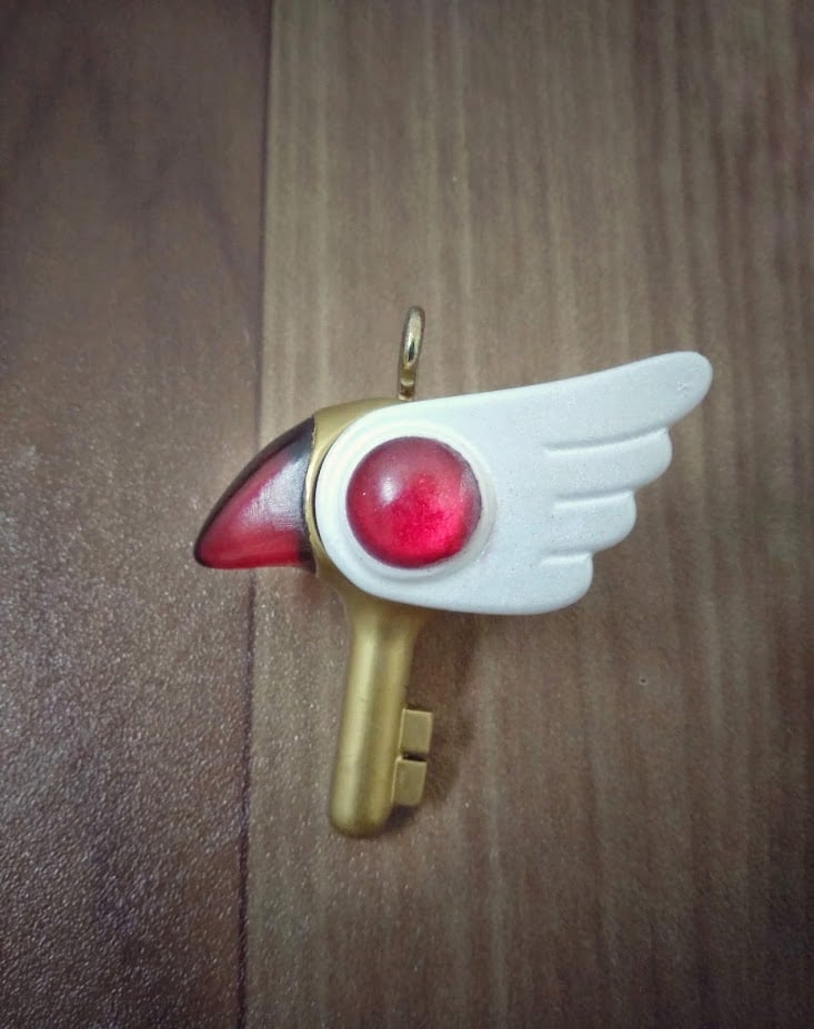 Card Captor Sakura Kinomoto Sealing Wand Key Necklace
