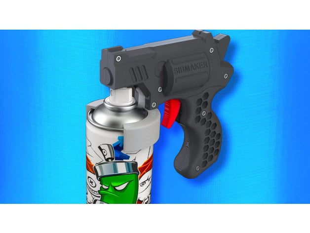 Spray Can Handle Spray Gun