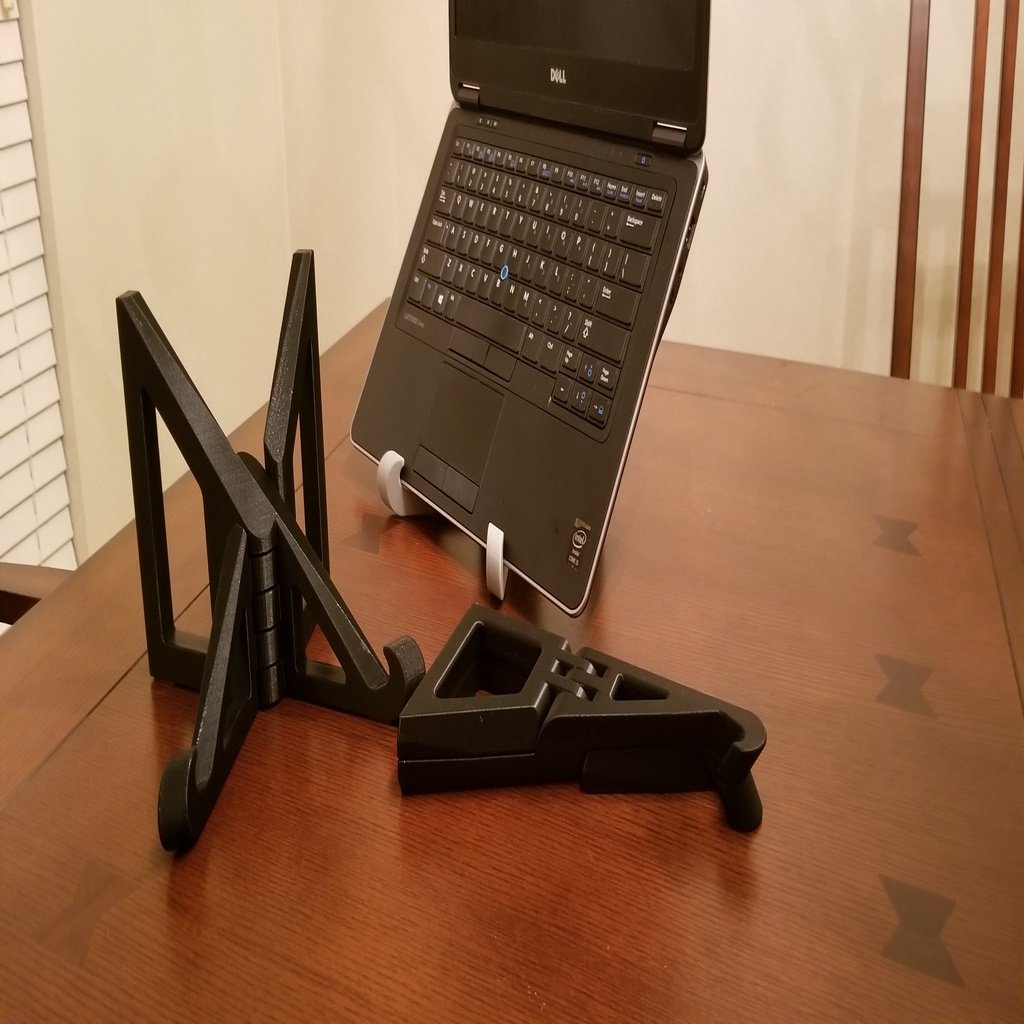 Impossible Folding Laptop, Tablet, and Cellphone Holder