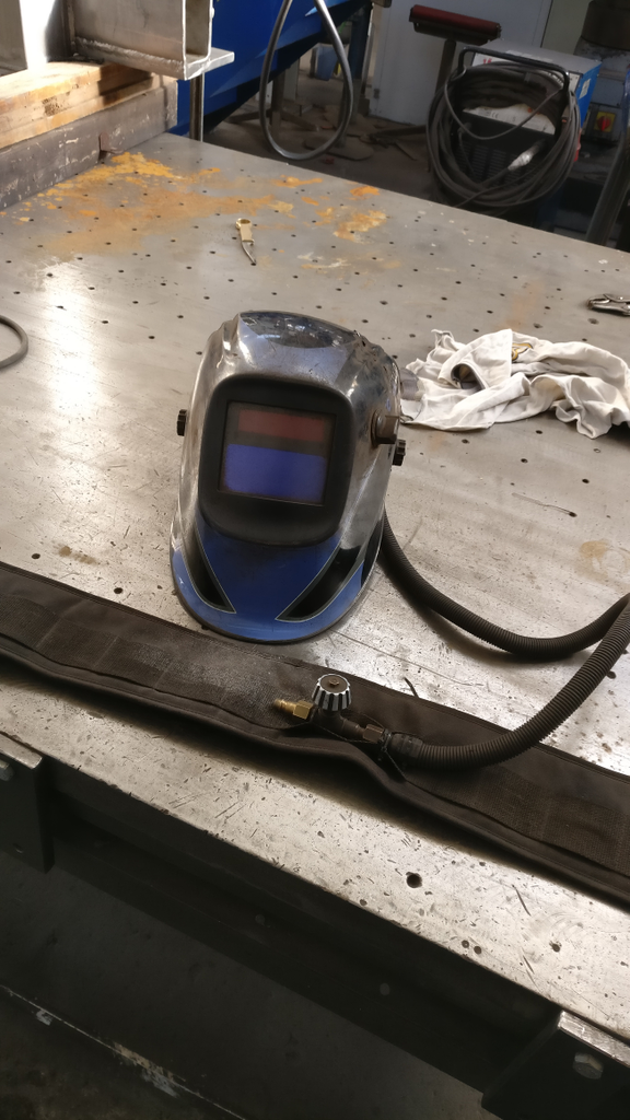 DIY Welding Helmet Ventilation/ Schweißhelmbelüftung