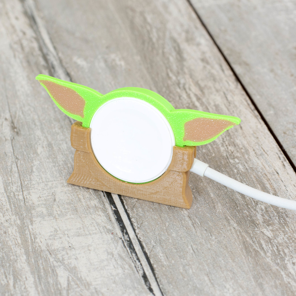 Baby Yoda Apple Watch Charger Case