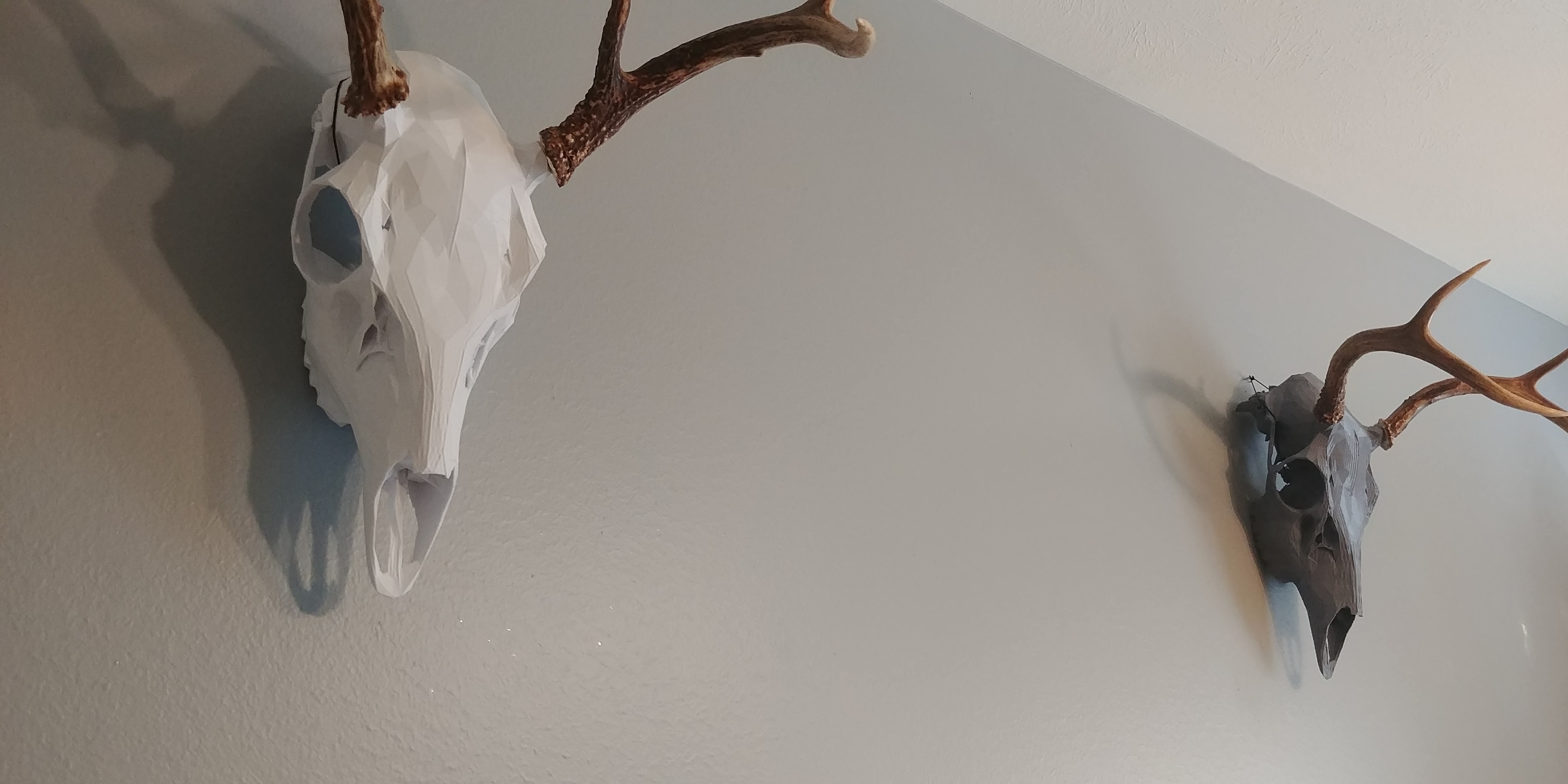 Low Poly Deer Skull
