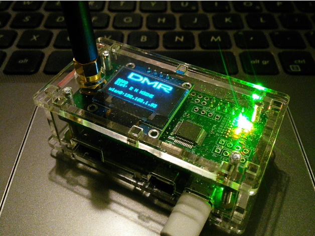 Pi Zero and MMDVM HS Hat Case