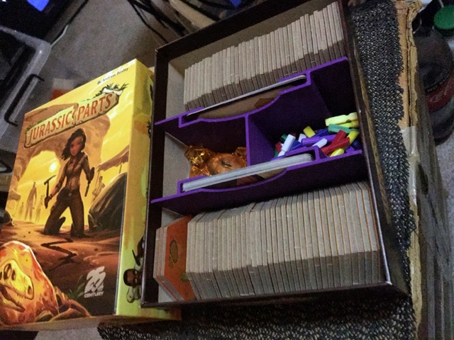 Jurassic Parts Game Box Divider