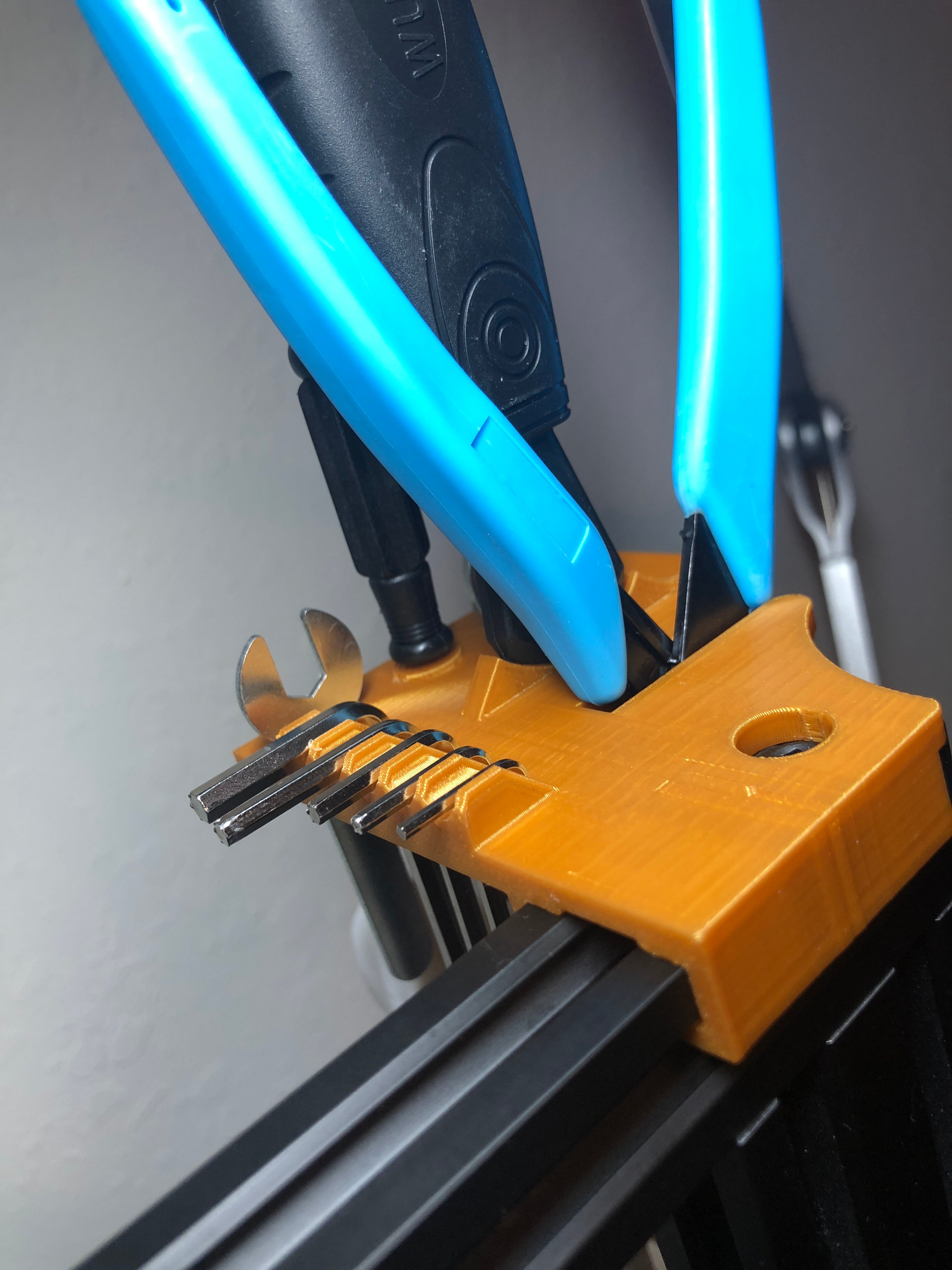 Ender 3 V-Slot Tool Holder - No USB Holder