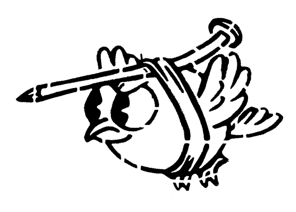 CH Bird Minion stencil