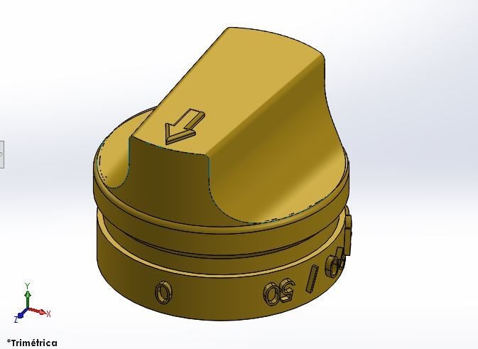 Boton horno - Teka - oven rotary knob