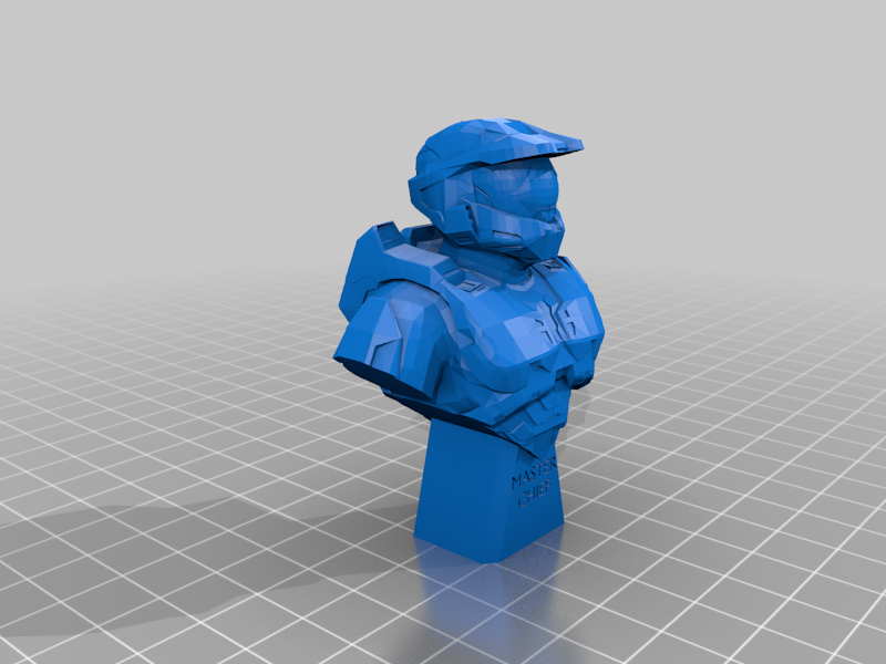 Halo Master Chief Bust