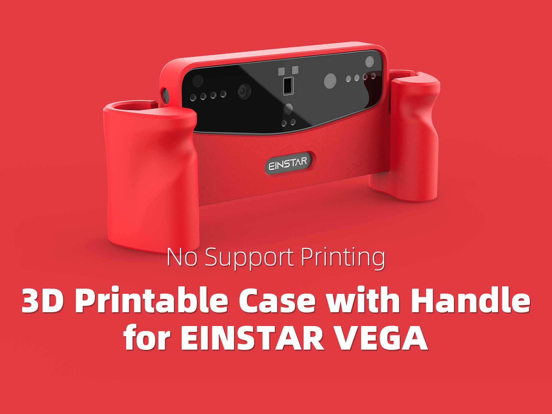 3D Printable Case with Handle for EINSTAR VEGA