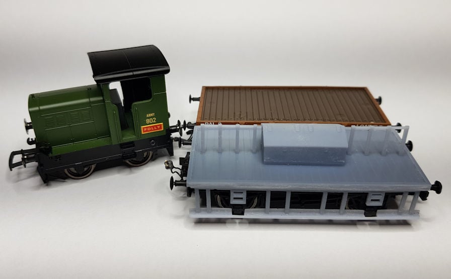 Shunter's Wagon for Hornby Ruston 48DS