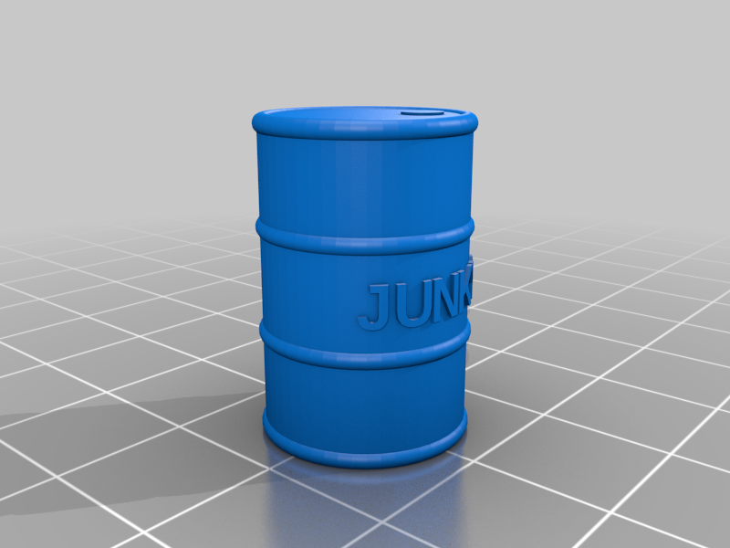 Junkyard barrel