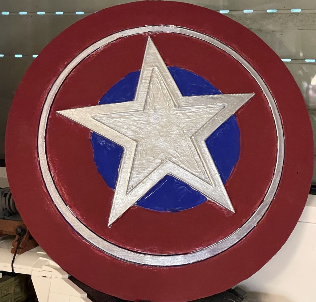 Captain Americas Shield from Mavel's Avengers Game