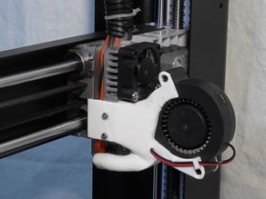 5015 Radial Fan Adapter for A5S - JGAurora (JGMaker)