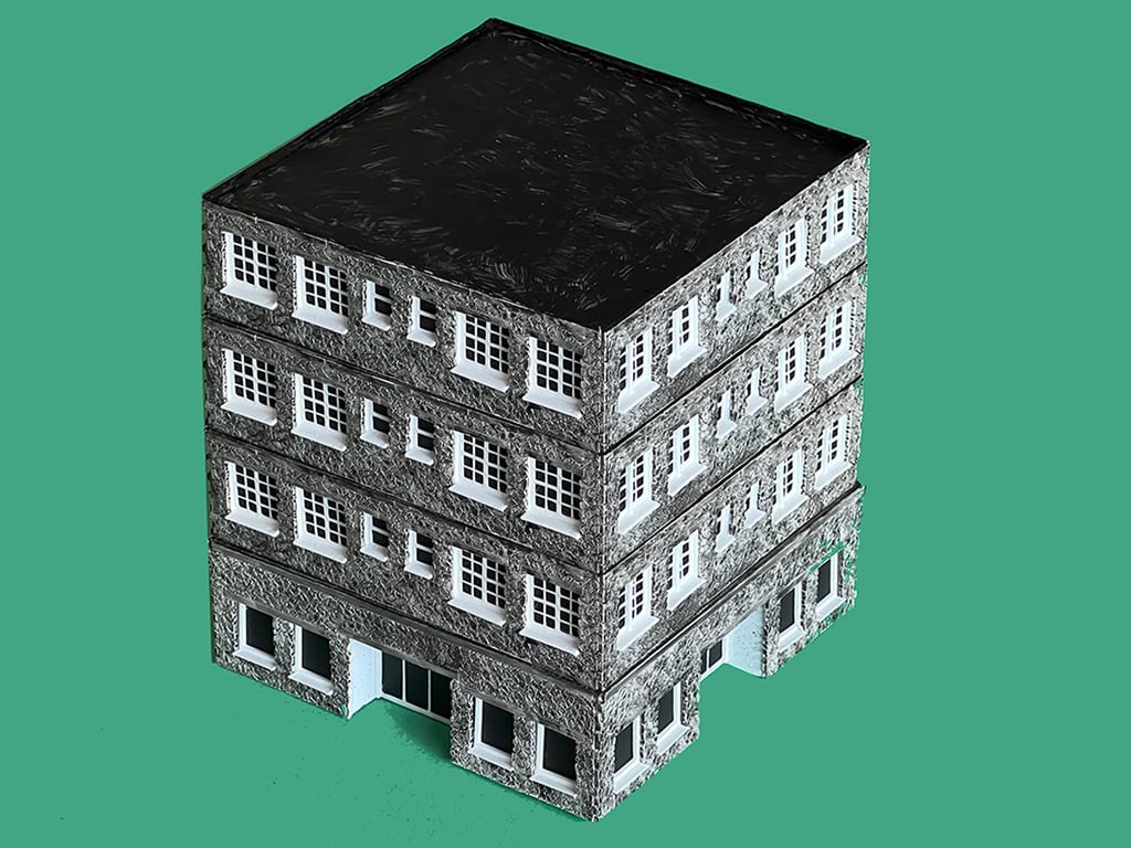 FLOP-HOUSE HOTEL HO SCALE