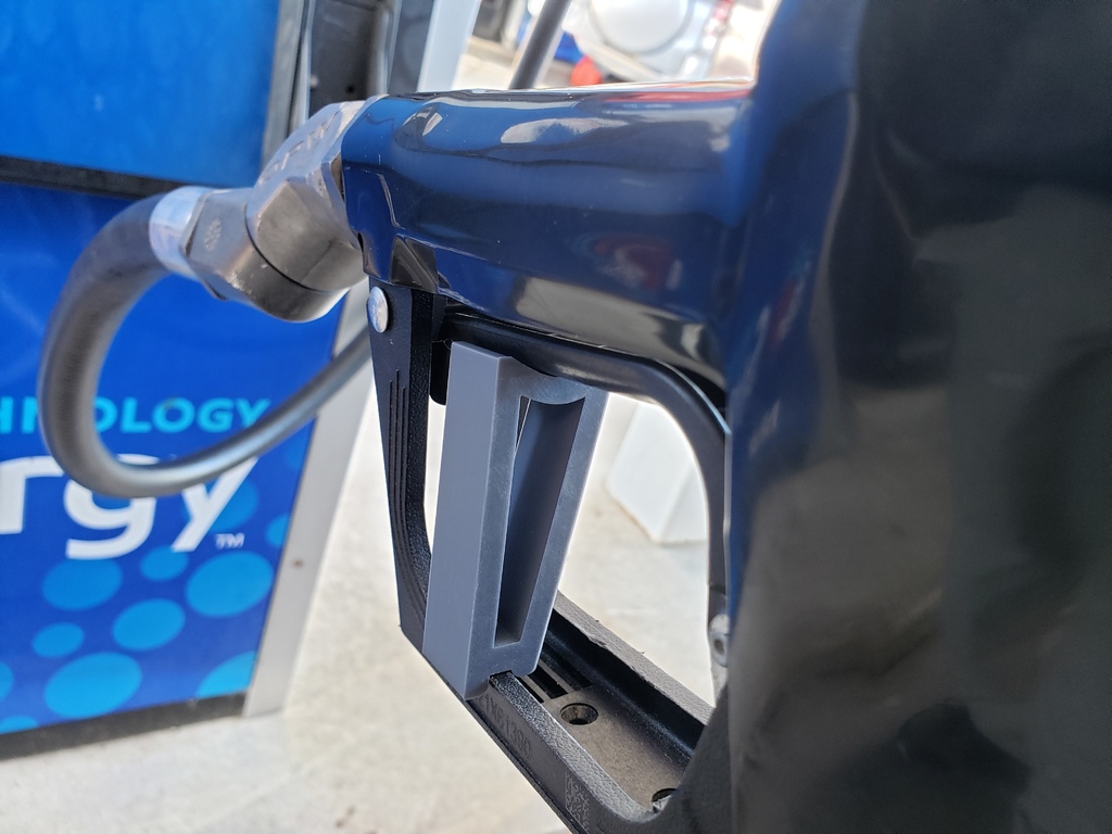 Gas Pump Handle Holder