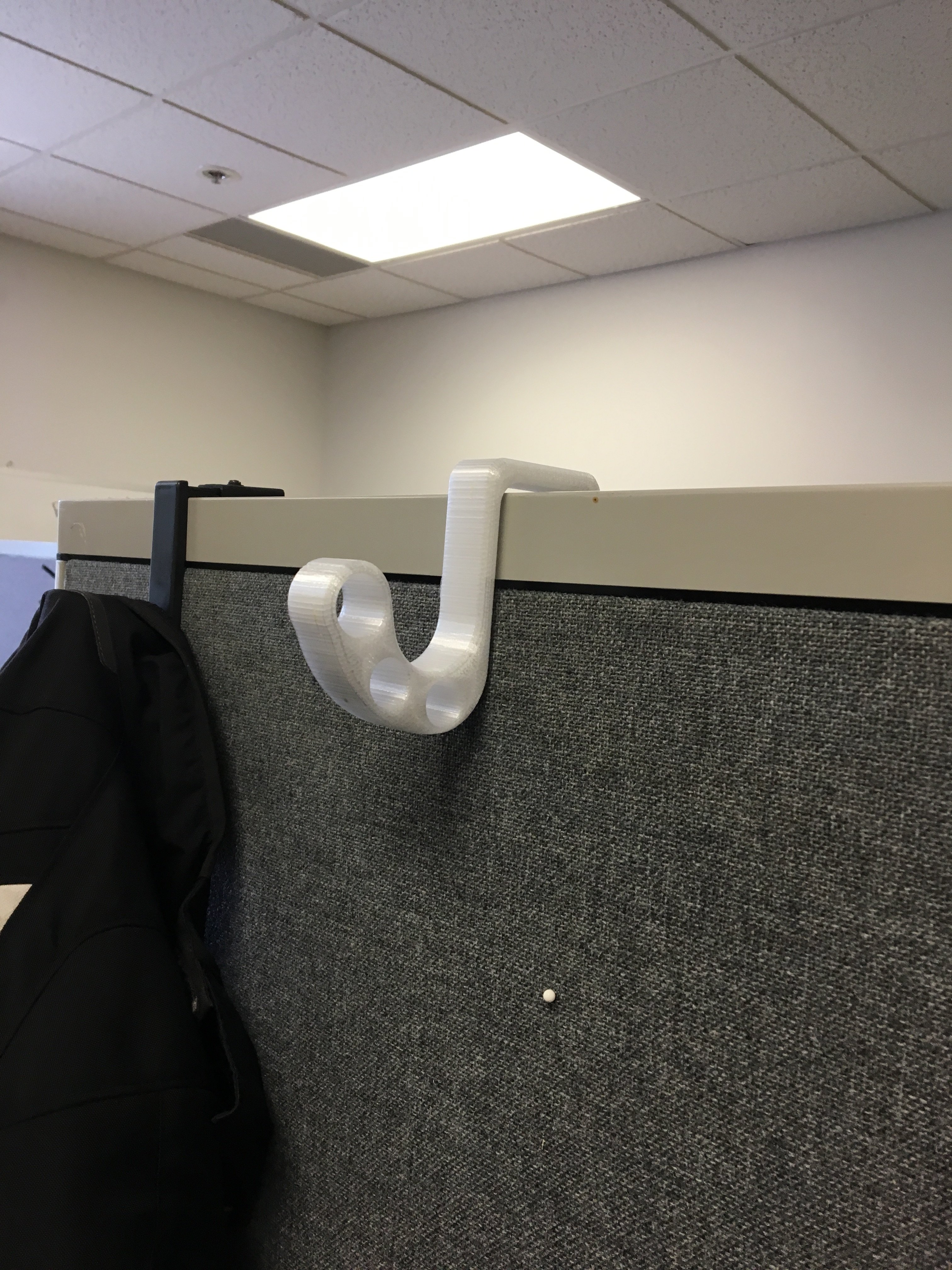 Hanging Helmet Hook for Cubicle